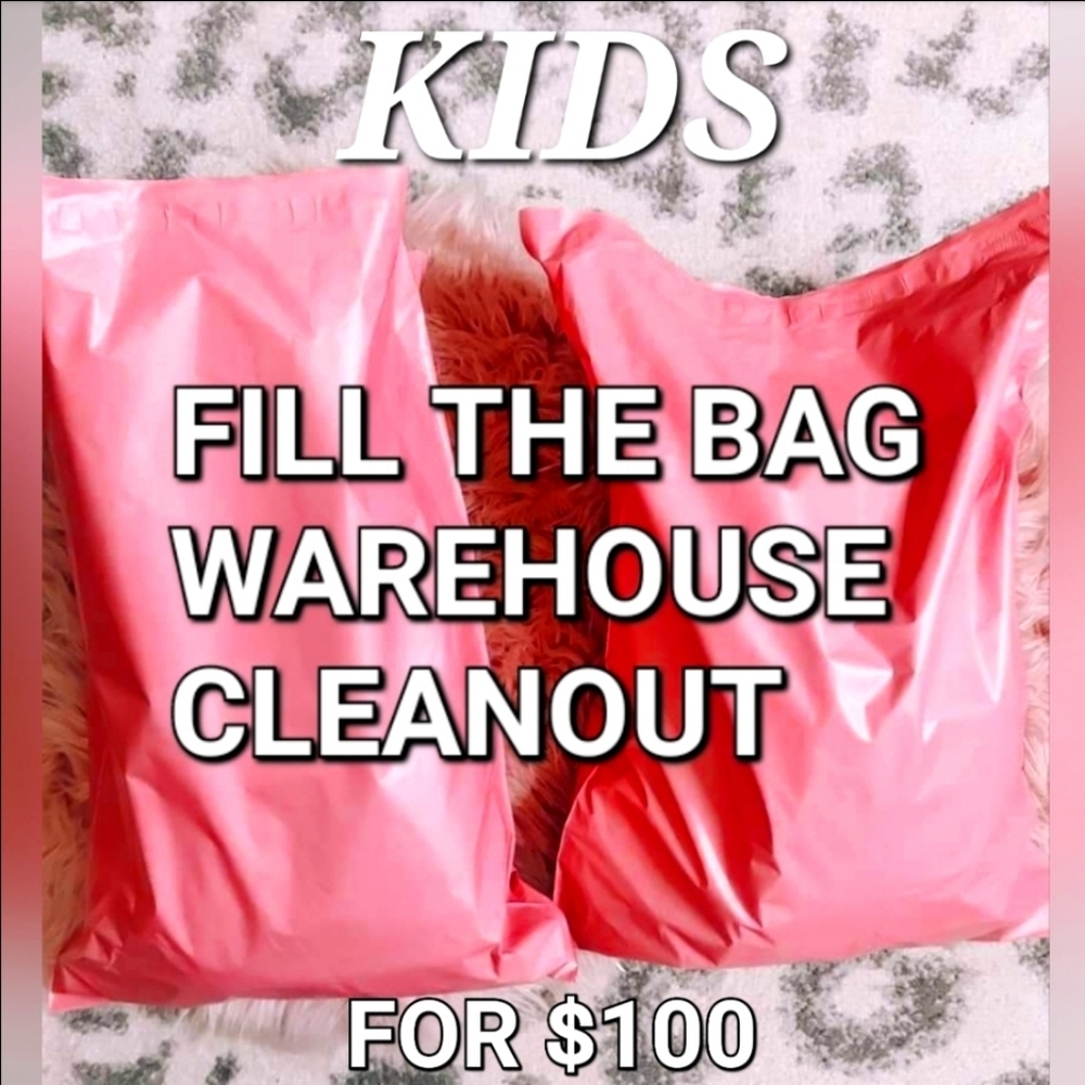 Girls FILL THE BAG MYSTERY BAGS